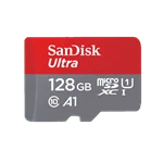 כרטיס זיכרון SanDisk Ultra Micro SDXC UHS-I SDSQUAR-128G - בנפח 128GB 3