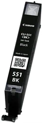 ראש דיו שחור איכותי תואם Canon CLI551BK-XL