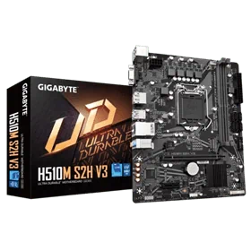 לוח אם דור 11/10 Gigabyte H510M S2H V3 LGA1200 VGA DVI HDMI